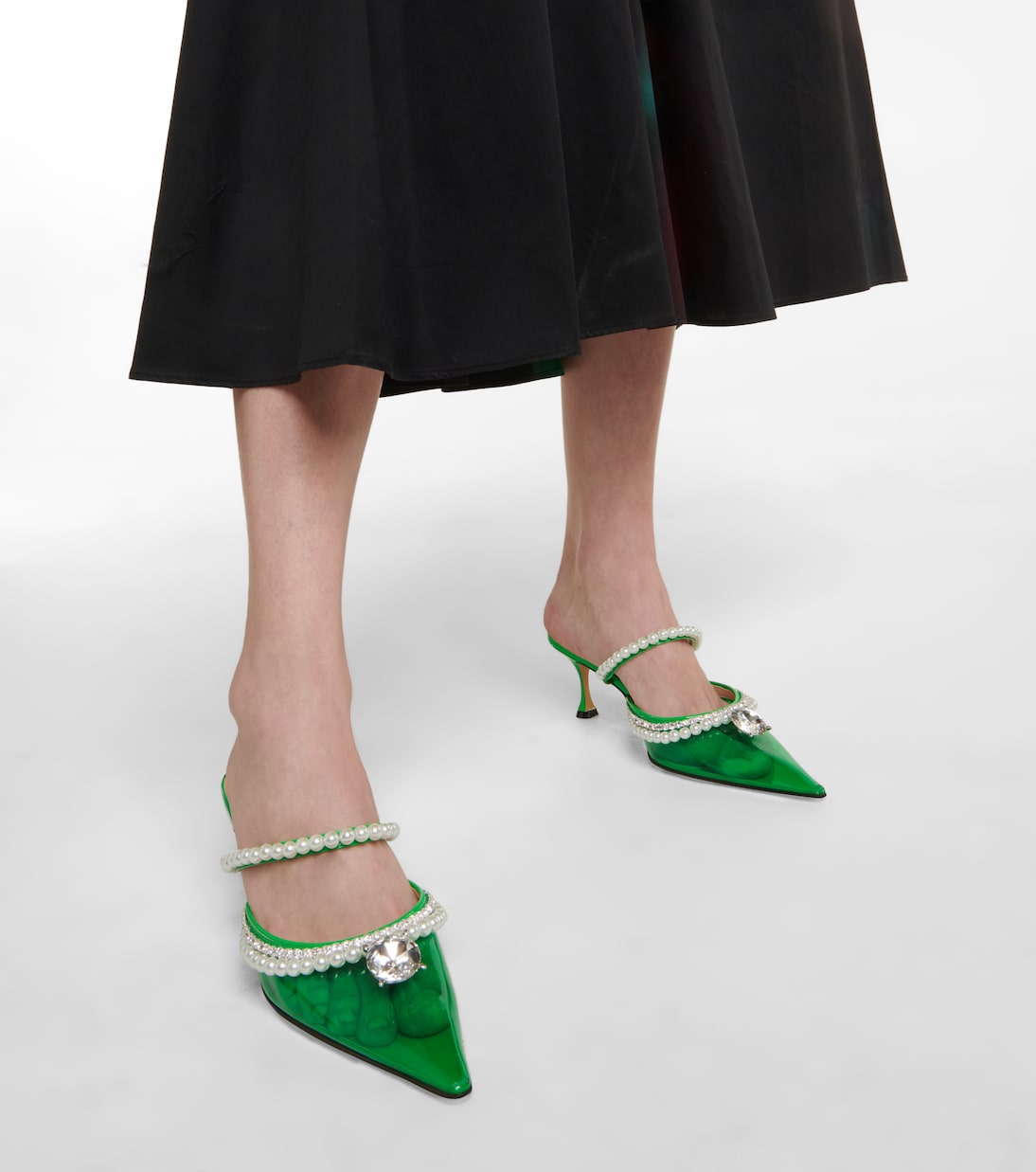 Verzierte Mules | Mach & Mach
