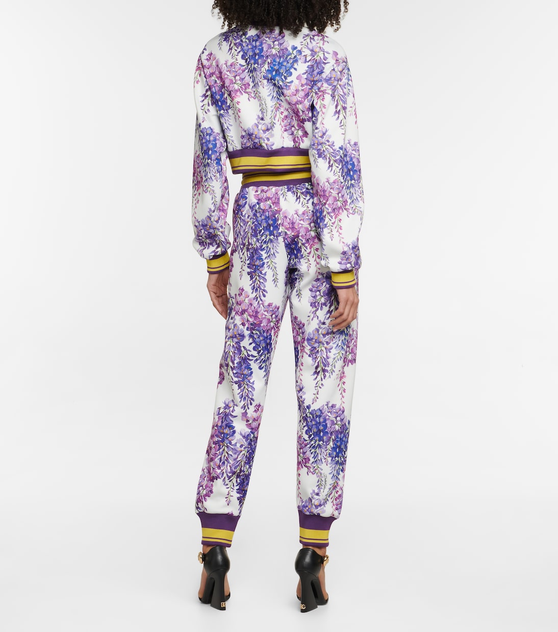 Chaqueta estampada cropped | Dolce&Gabbana
