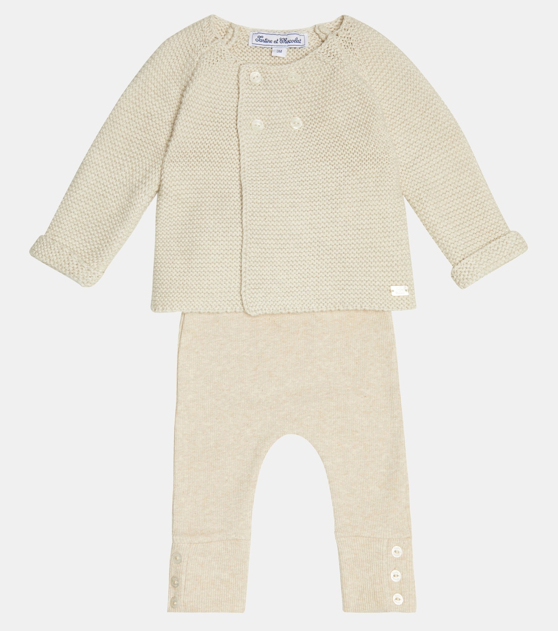 Baby - Cardigan, leggings e scarpine | Tartine et Chocolat