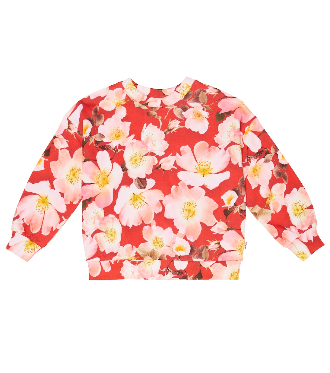 Sweat-shirt Mika en coton à fleurs | Molo