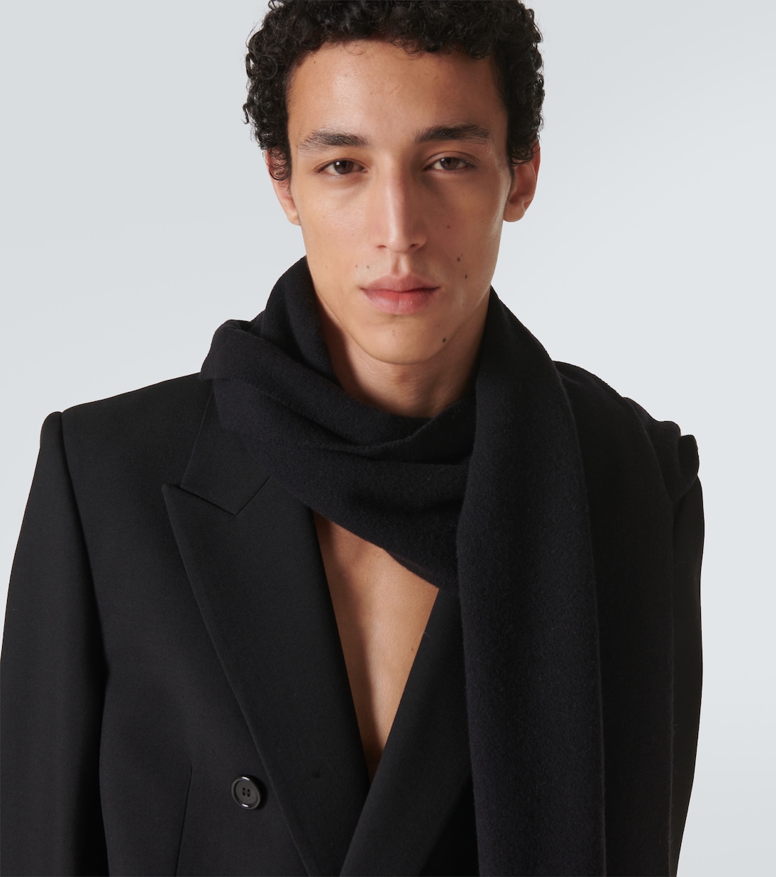 Fringed wool scarf | Acne Studios