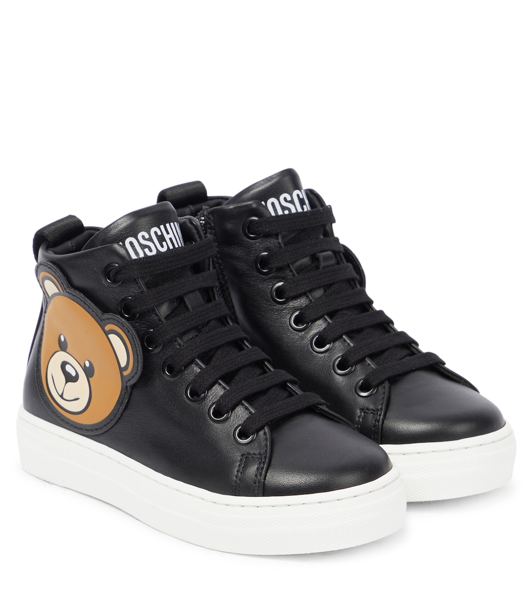 Baskets en cuir | Moschino Kids