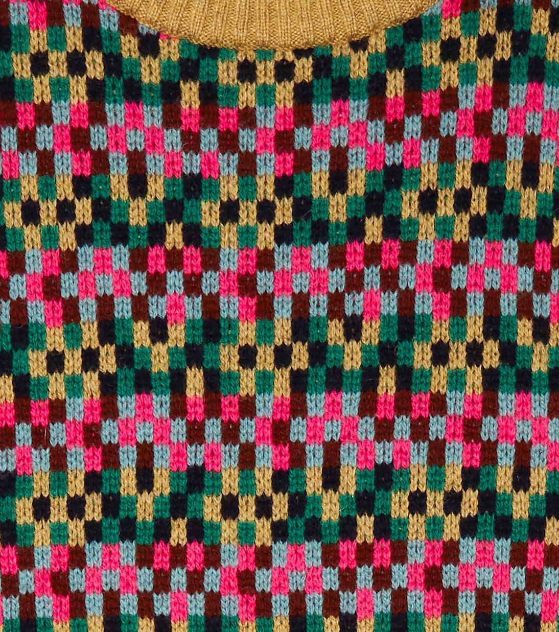 Pullover Jeon aus einem Wollgemisch | Caramel