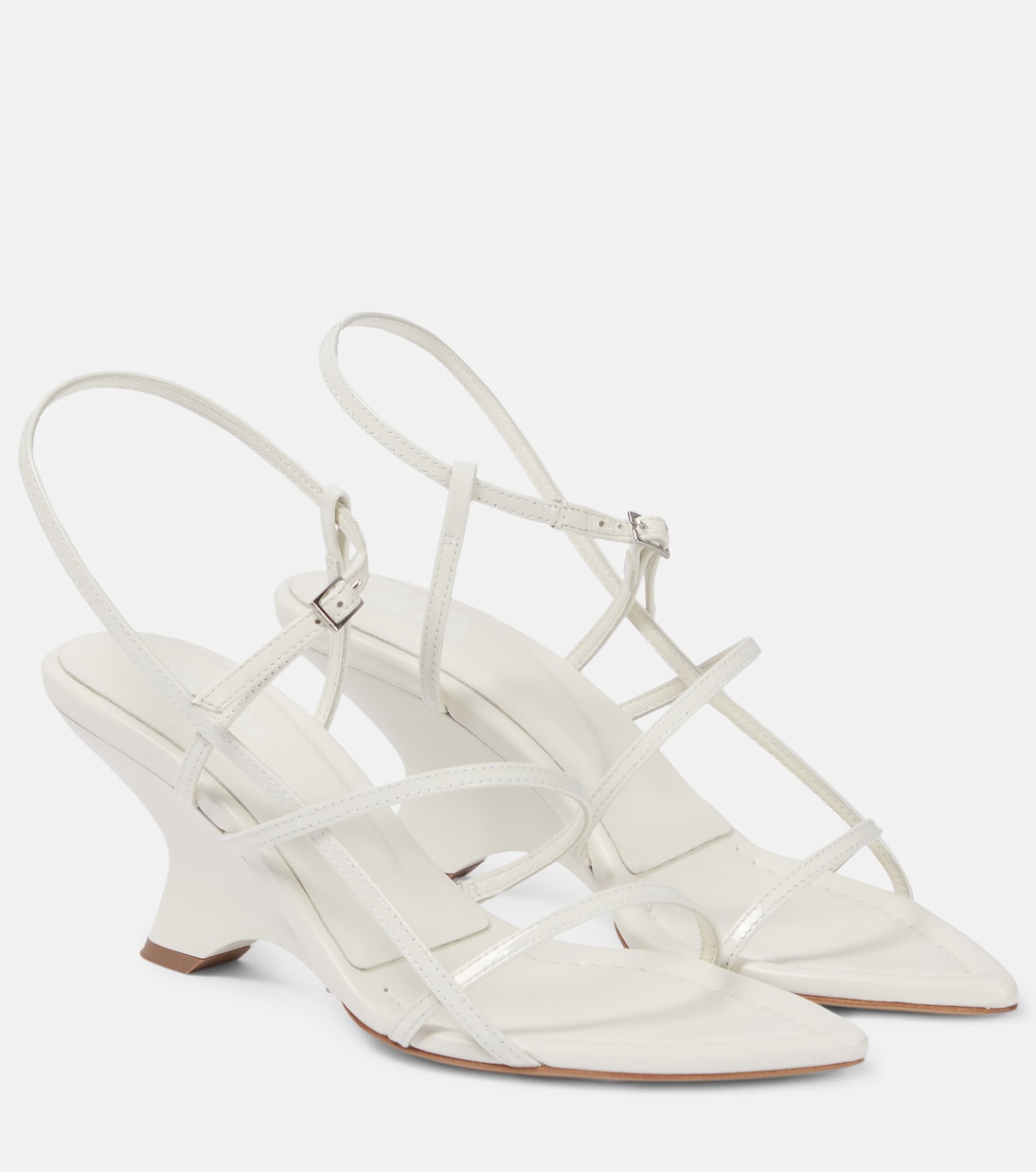 Cuñas Gia 26 de piel | Gia Borghini