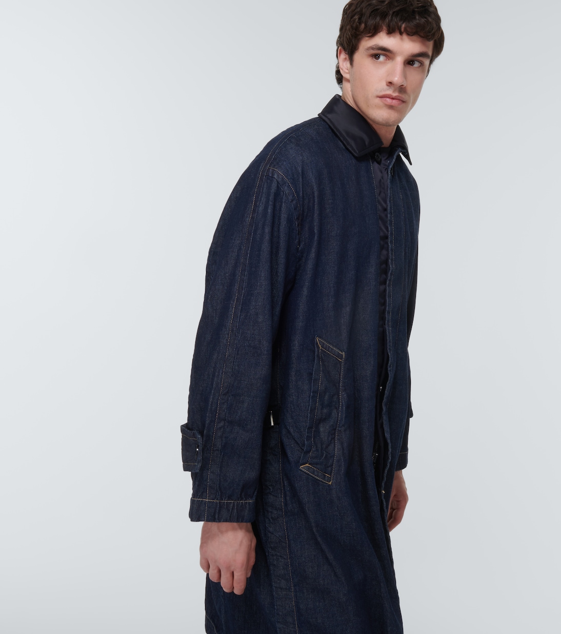 Mantel aus Denim | Sacai