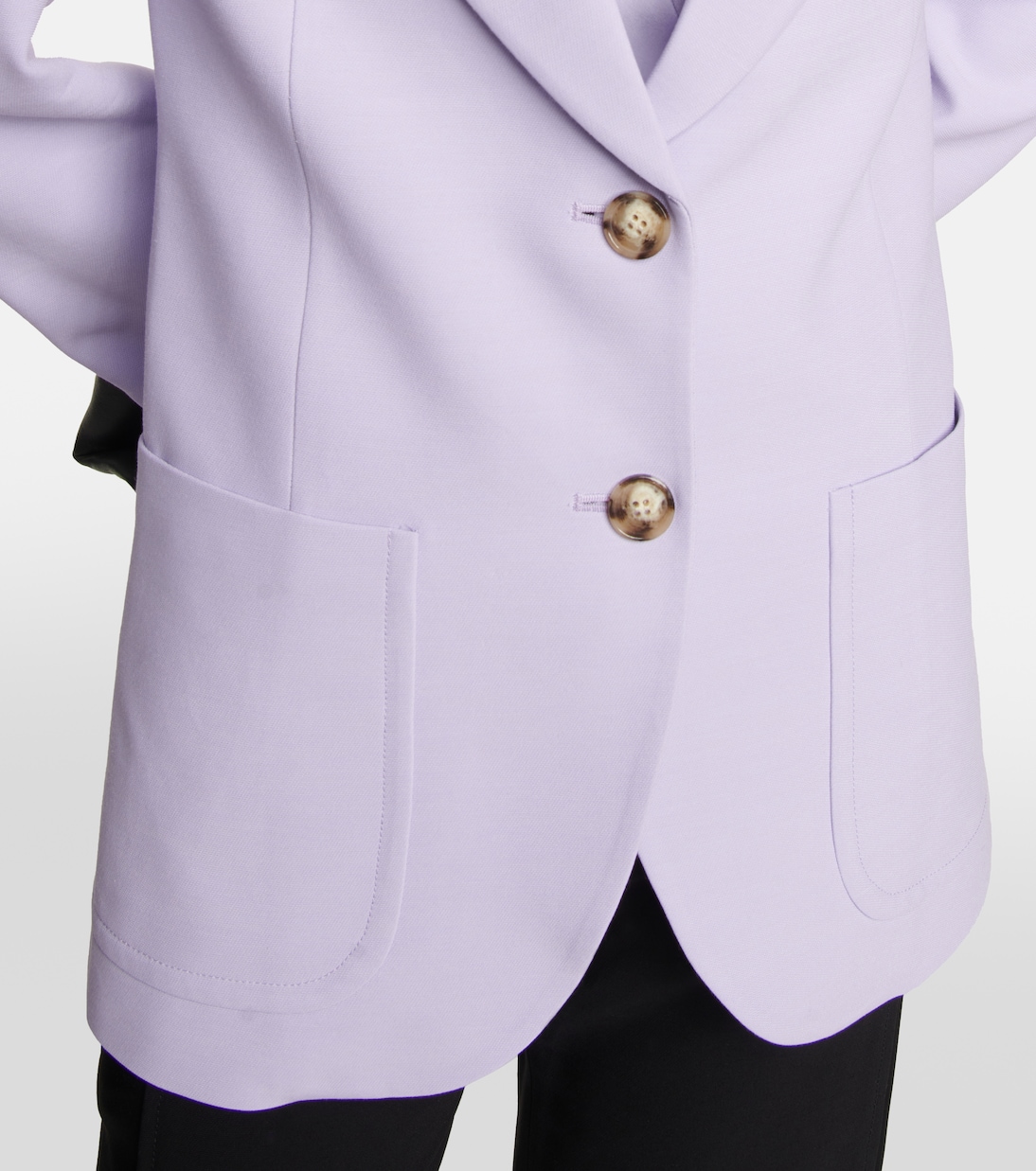Blazer de botonadura simple | Victoria Beckham