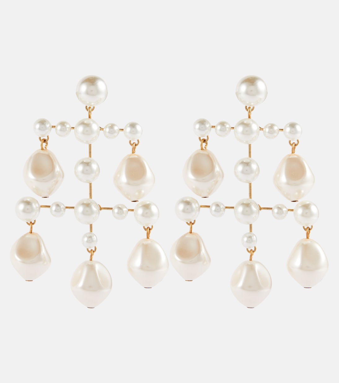 Orecchini Imogene con perle bijoux | Jennifer Behr