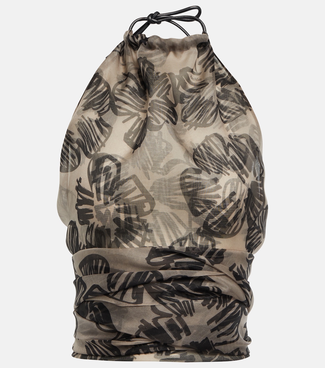 Shaila silk crop top | Max Mara