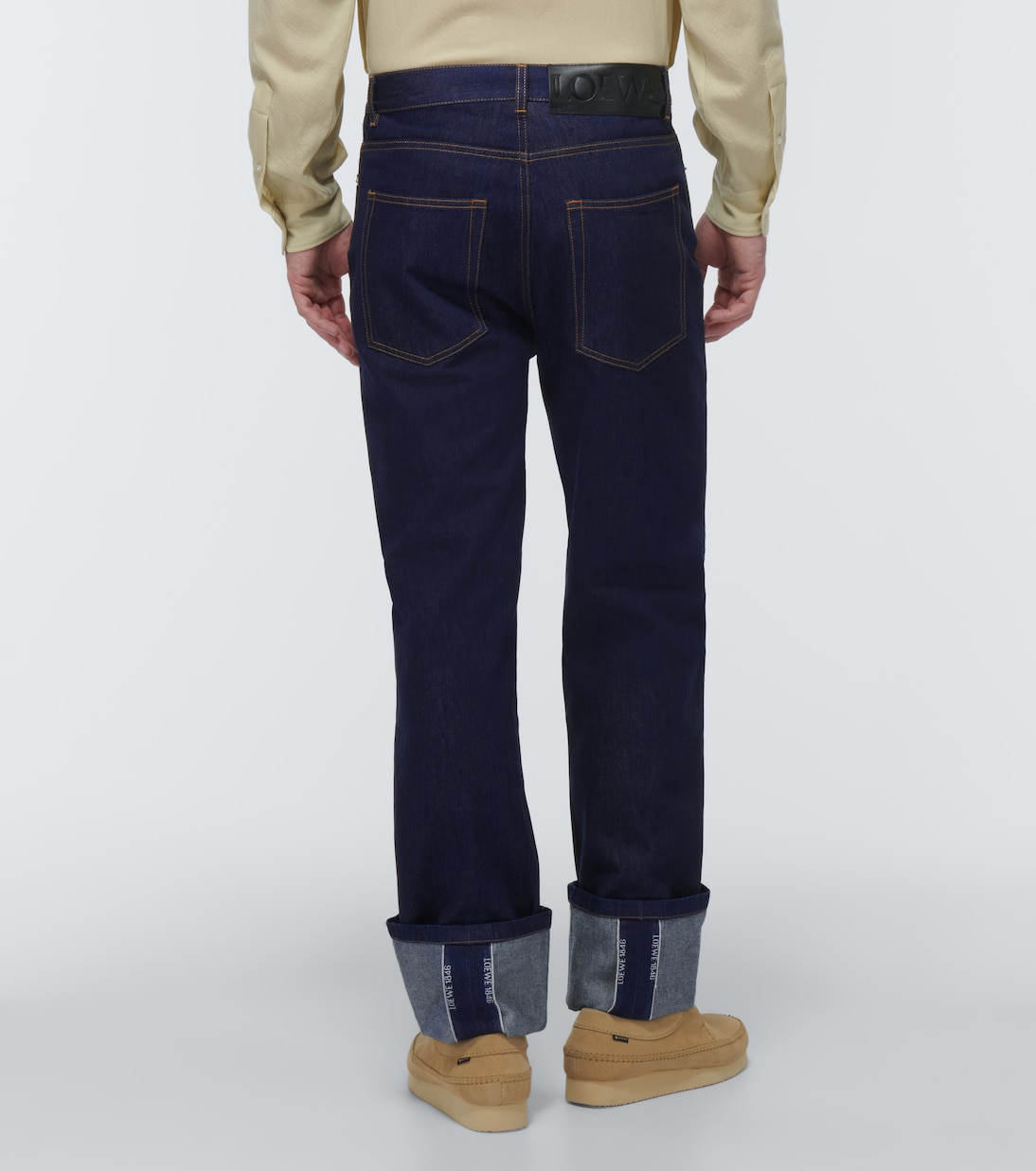 Jeans Fisherman con bajos vueltos | Loewe