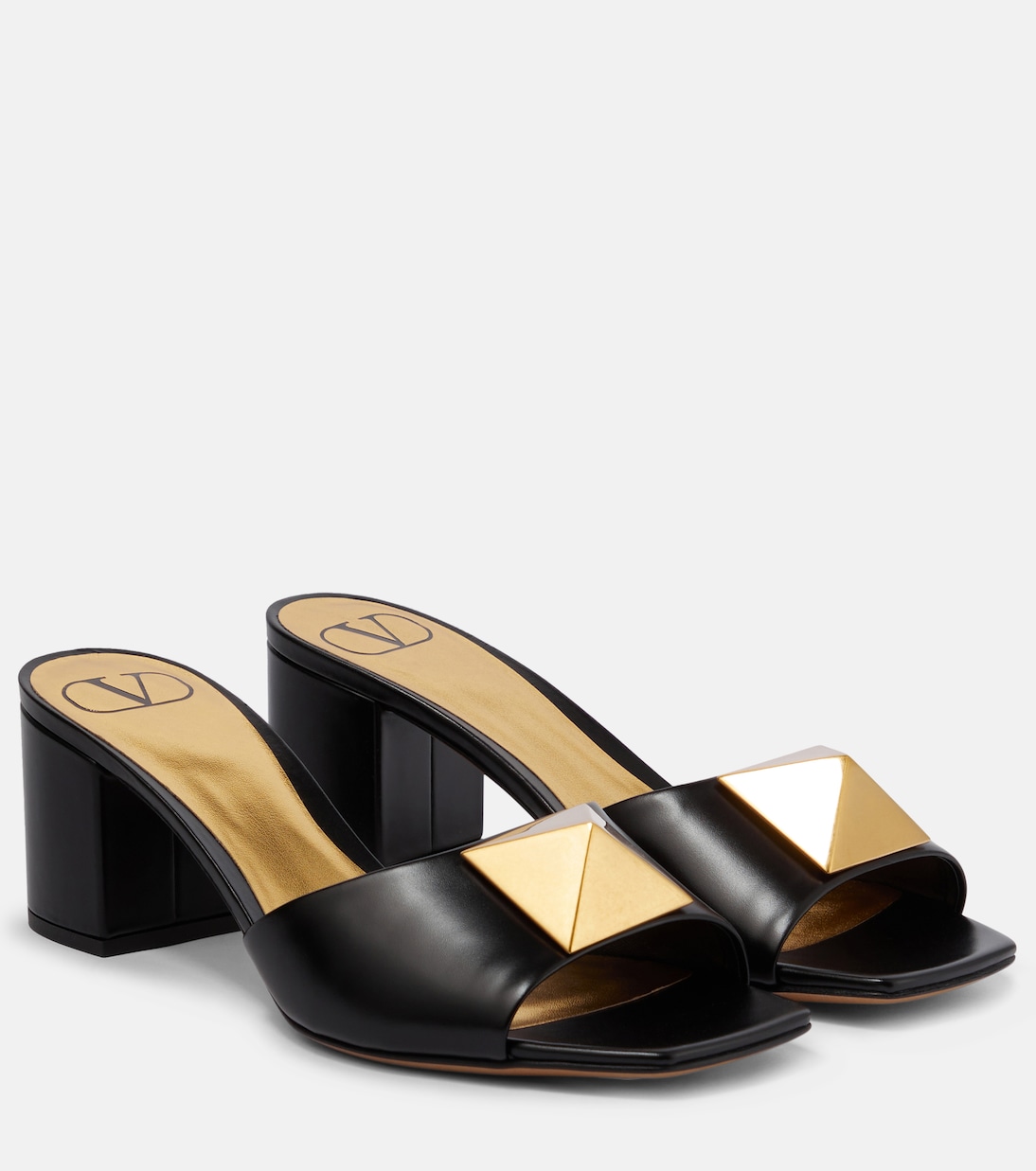 Sandali One Stud in pelle | Valentino Garavani
