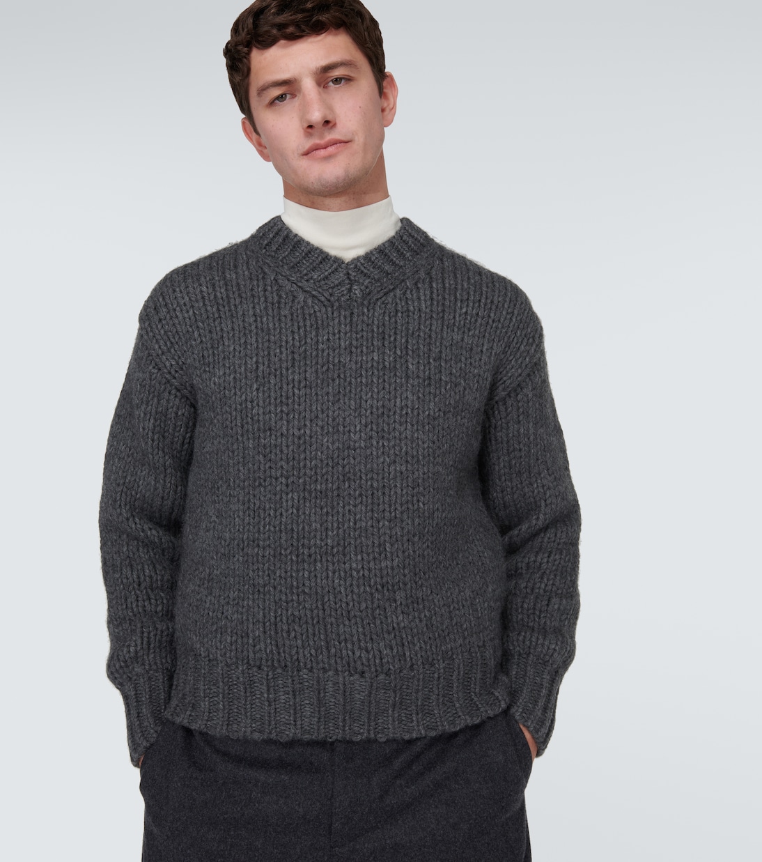 Wool and alpaca sweater | Jil Sander