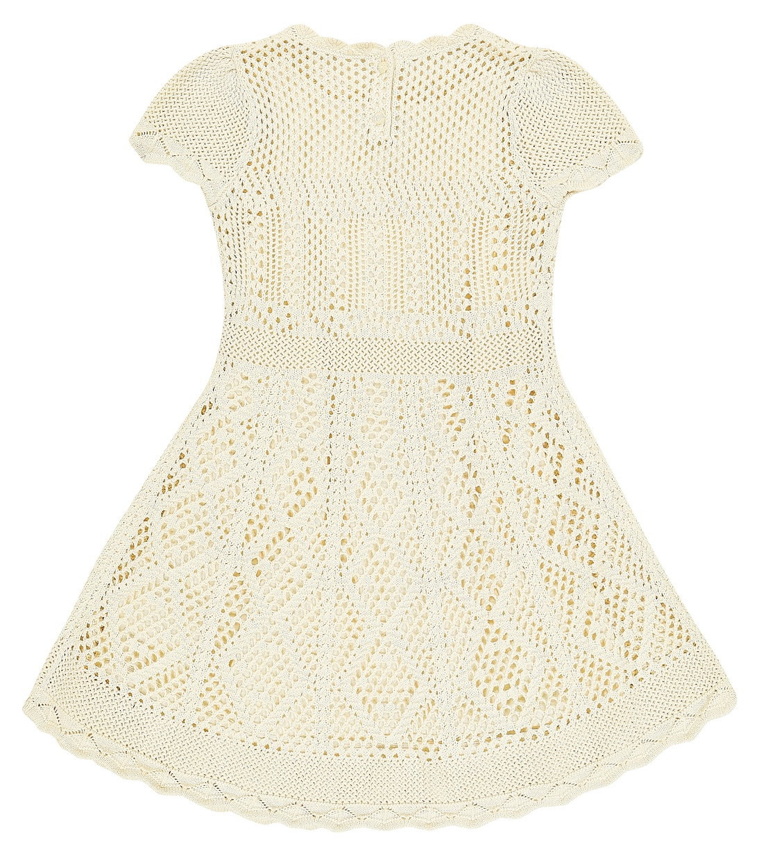 Vestido en pointelle de algodón | Polo Ralph Lauren Kids