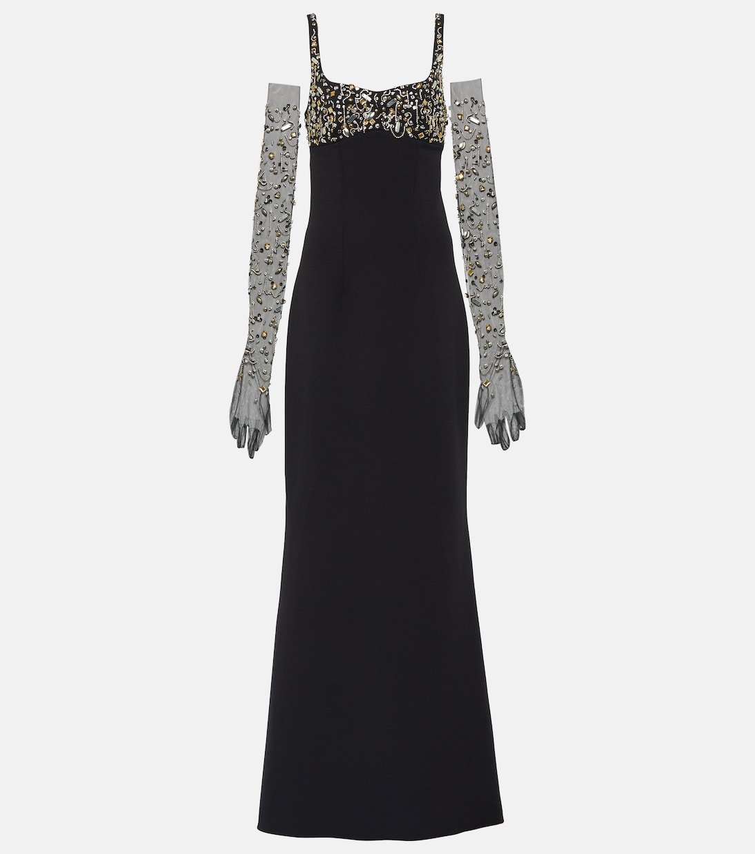 Verzierte Robe Beatriz | Safiyaa