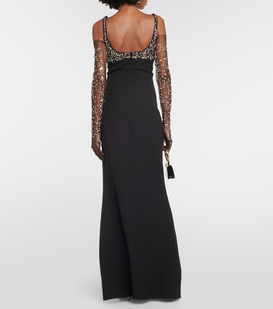 Verzierte Robe Beatriz | Safiyaa