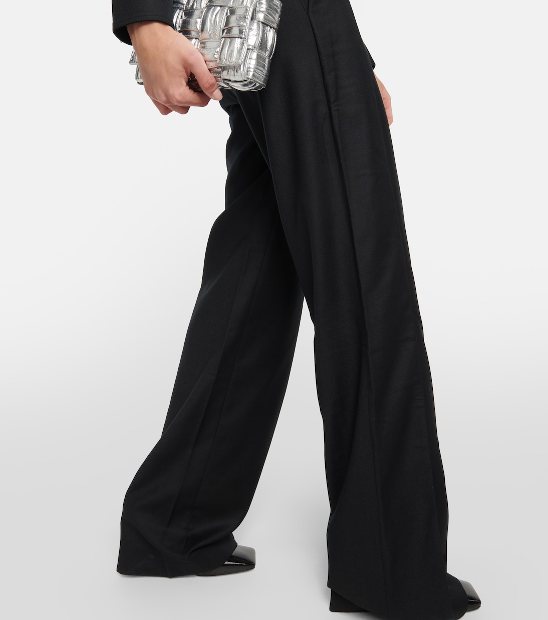 Pantaloni Tio in lana a gamba larga | Aya Muse