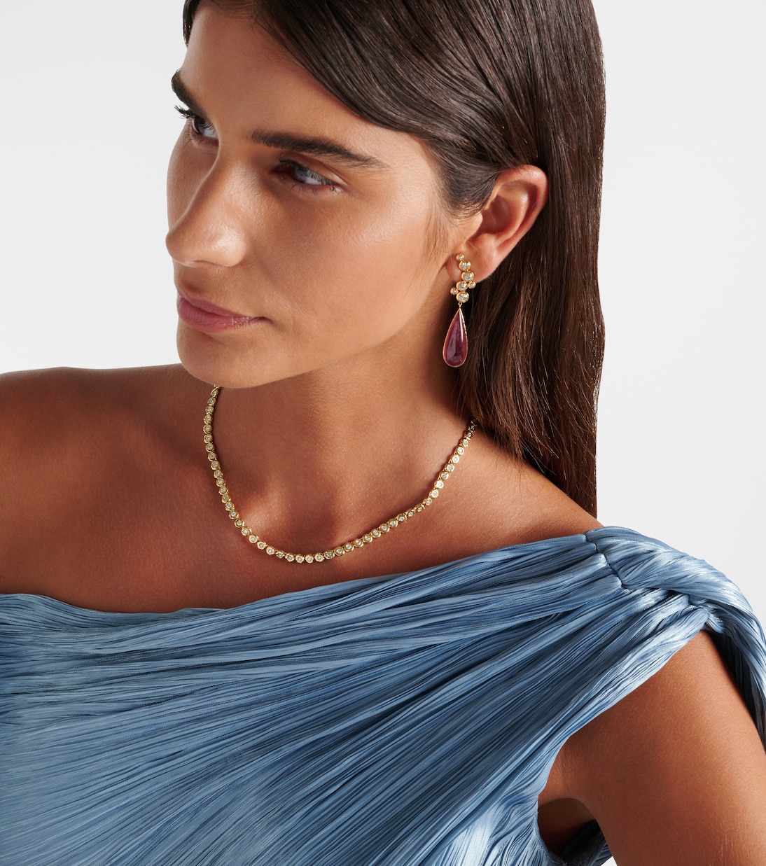 Collier Blossom en or 18 ct et diamants | Octavia Elizabeth
