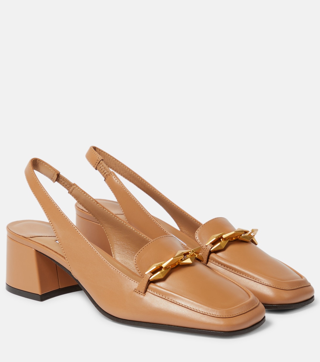 Slingback-Pumps Diamond Tilda 45 aus Leder | Jimmy Choo