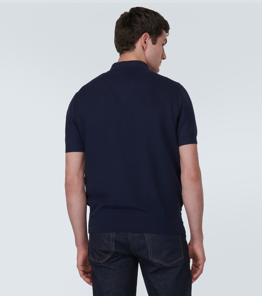 Silk-blend polo shirt | Tom Ford