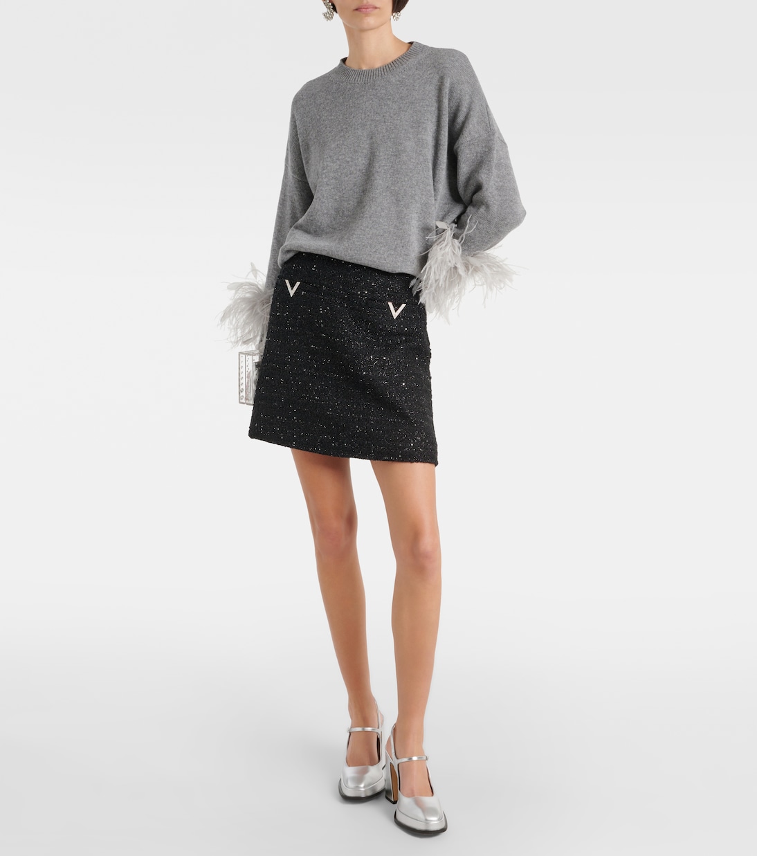 Claudia metallic leather platform pumps | Souliers Martinez