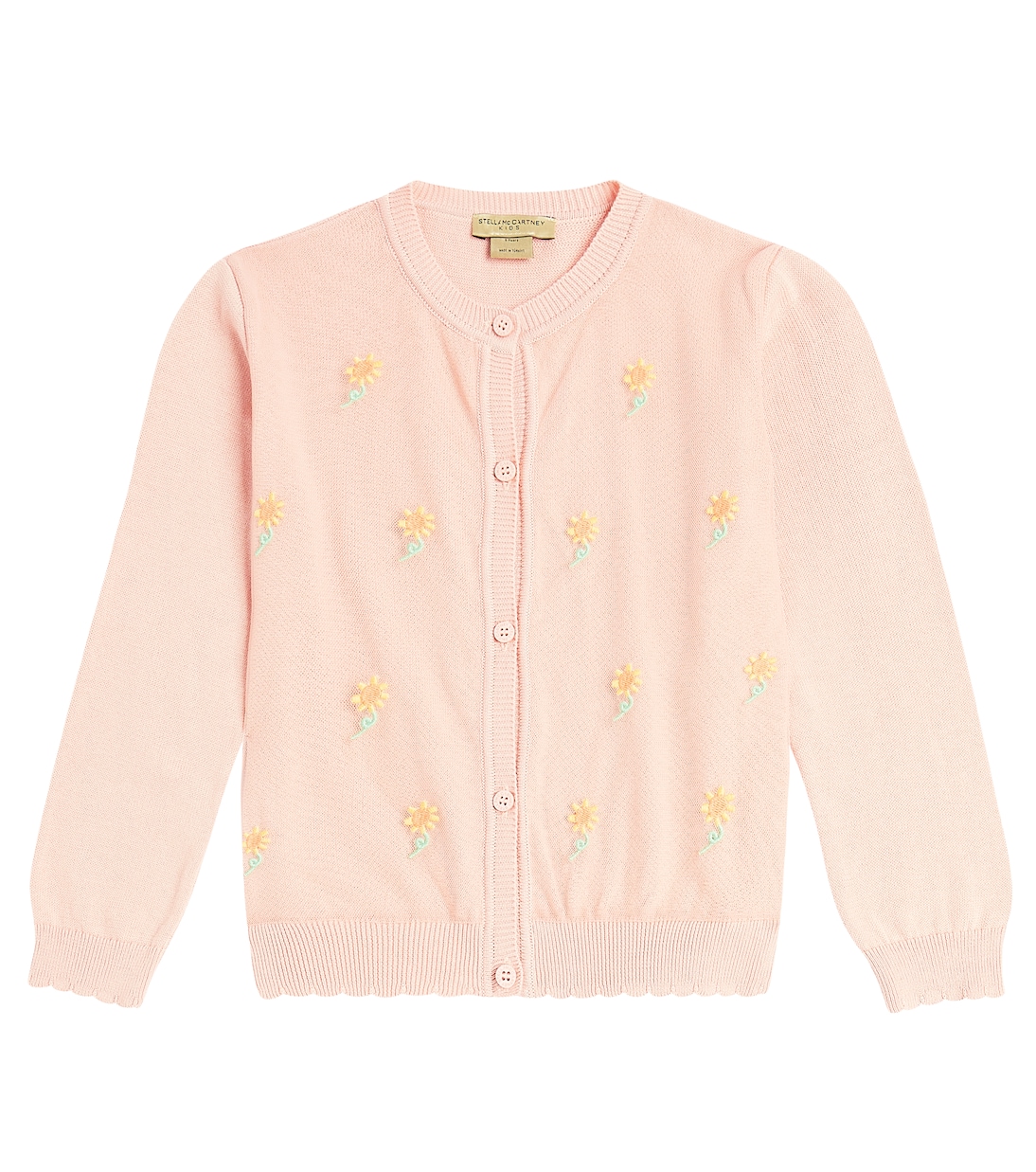 Cárdigan de algodón floral | Stella McCartney Kids