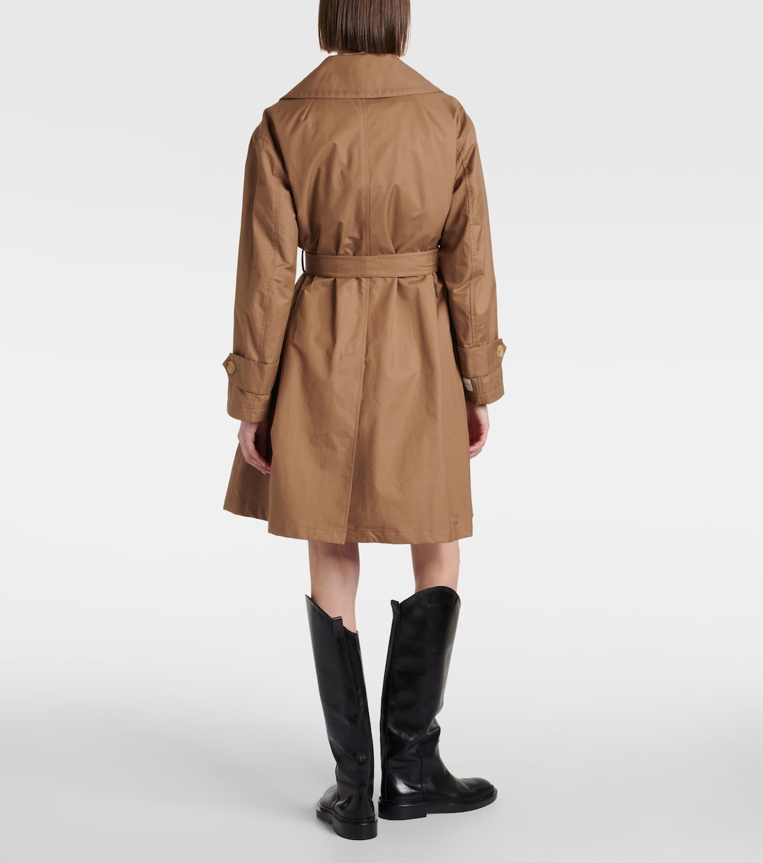 Gabardina de sarga de algodón | Max Mara