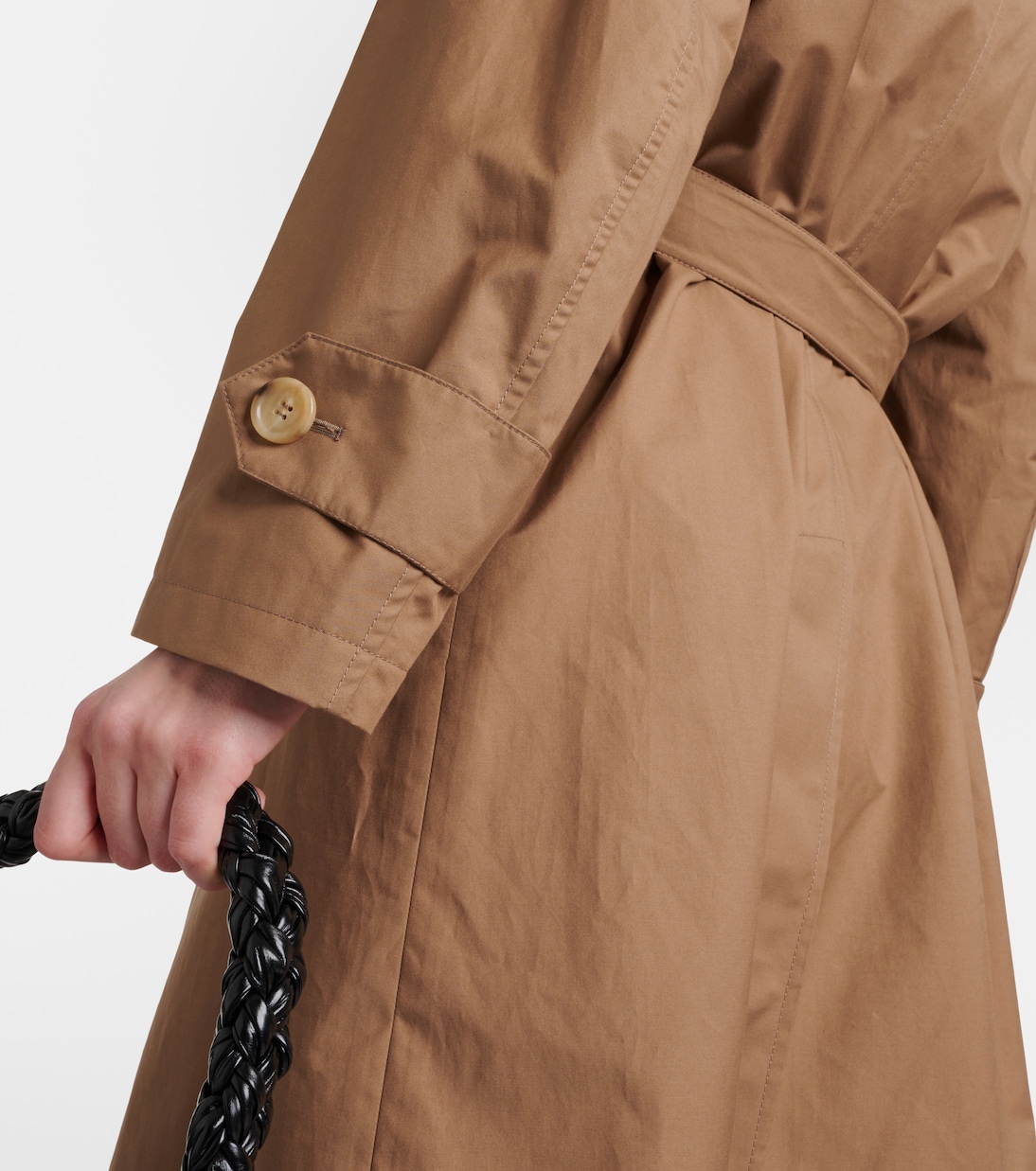 Gabardina de sarga de algodón | Max Mara