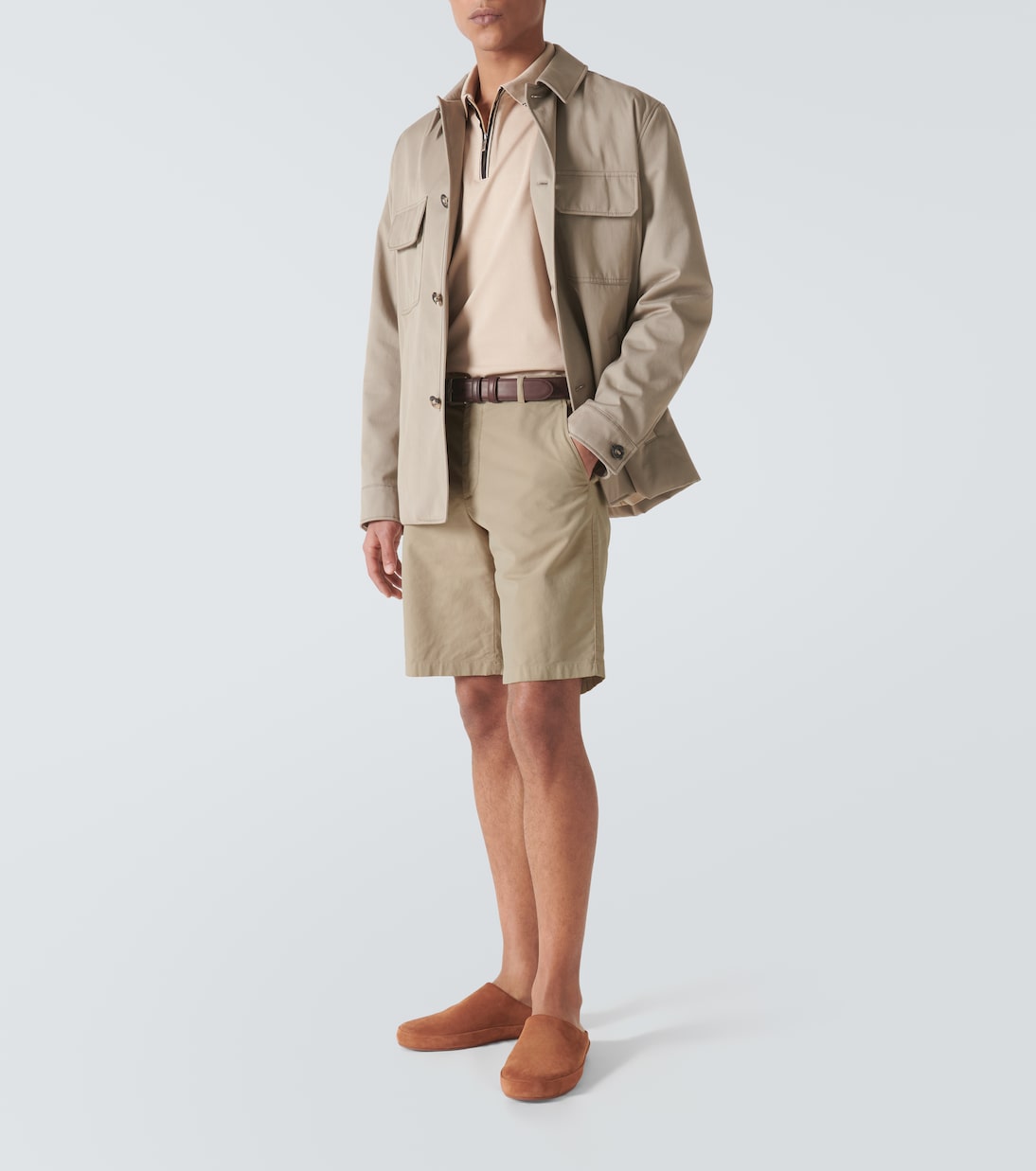 Bermuda-Shorts aus einem Baumwollgemisch | Loro Piana