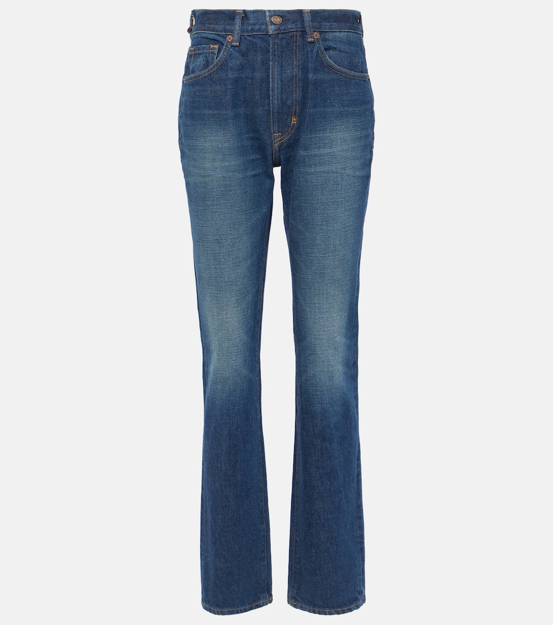 High-Rise Straight Jeans | Tom Ford