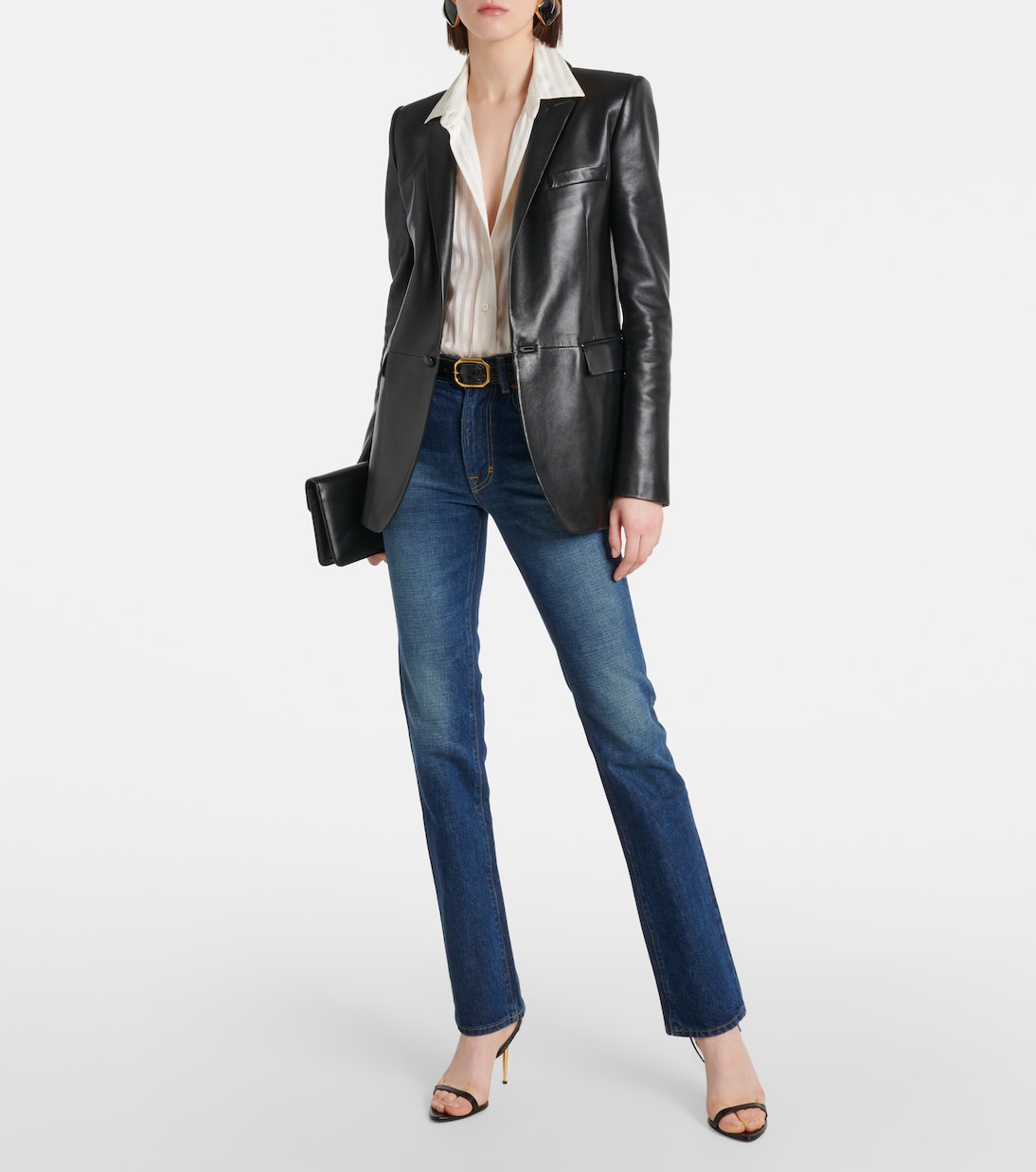 High-Rise Straight Jeans | Tom Ford