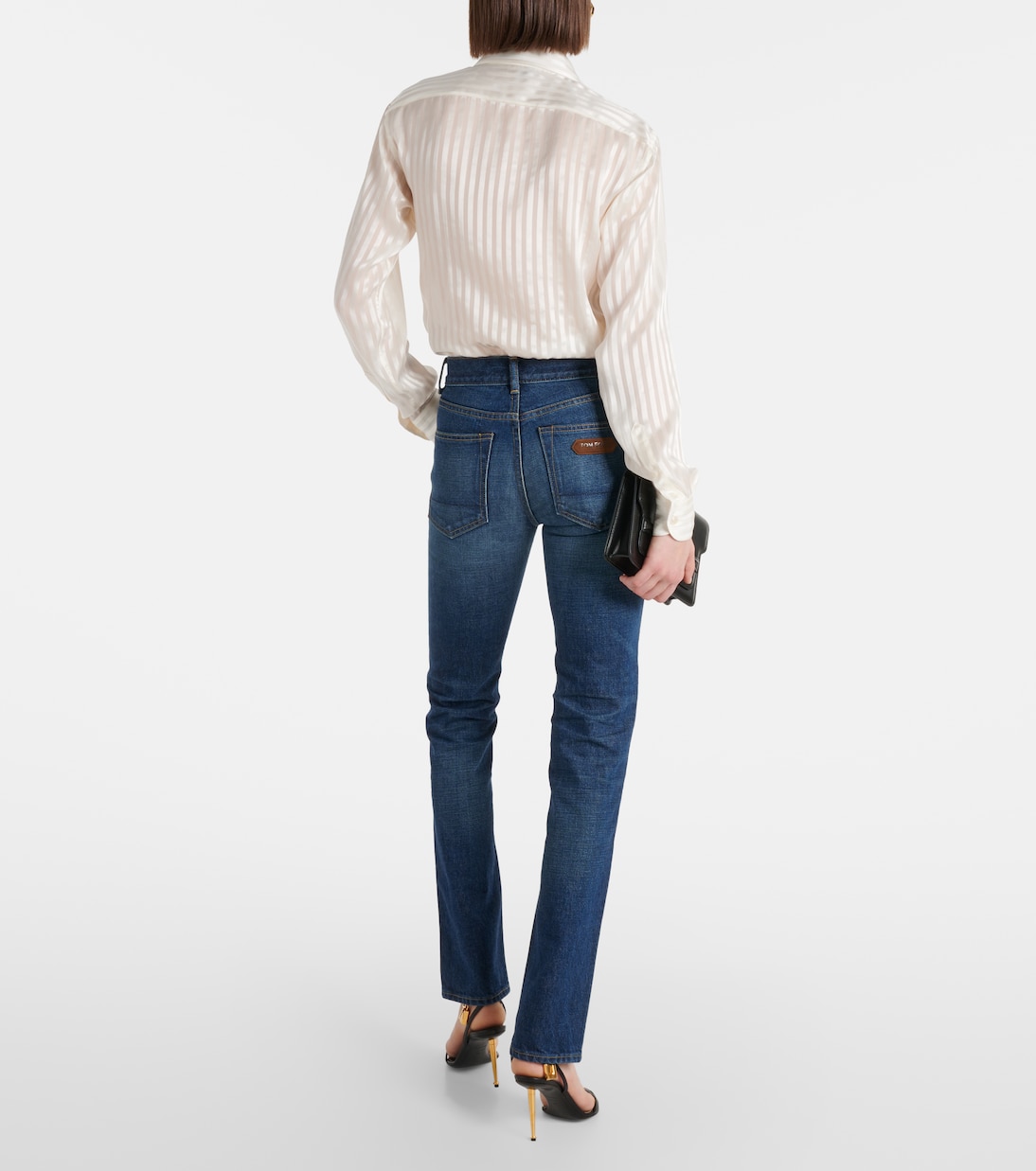 High-Rise Straight Jeans | Tom Ford