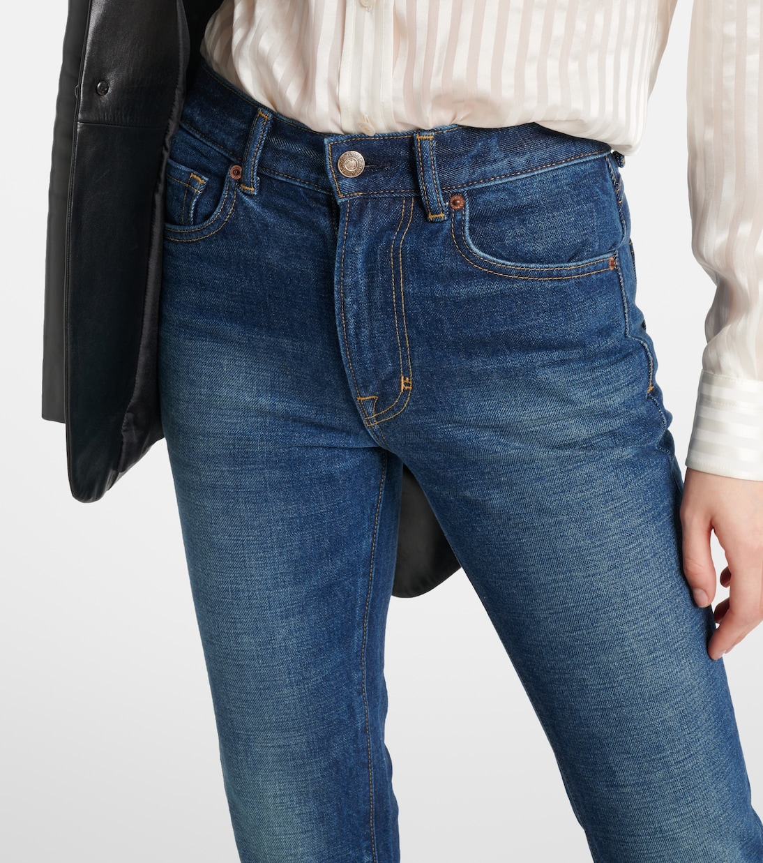 High-Rise Straight Jeans | Tom Ford
