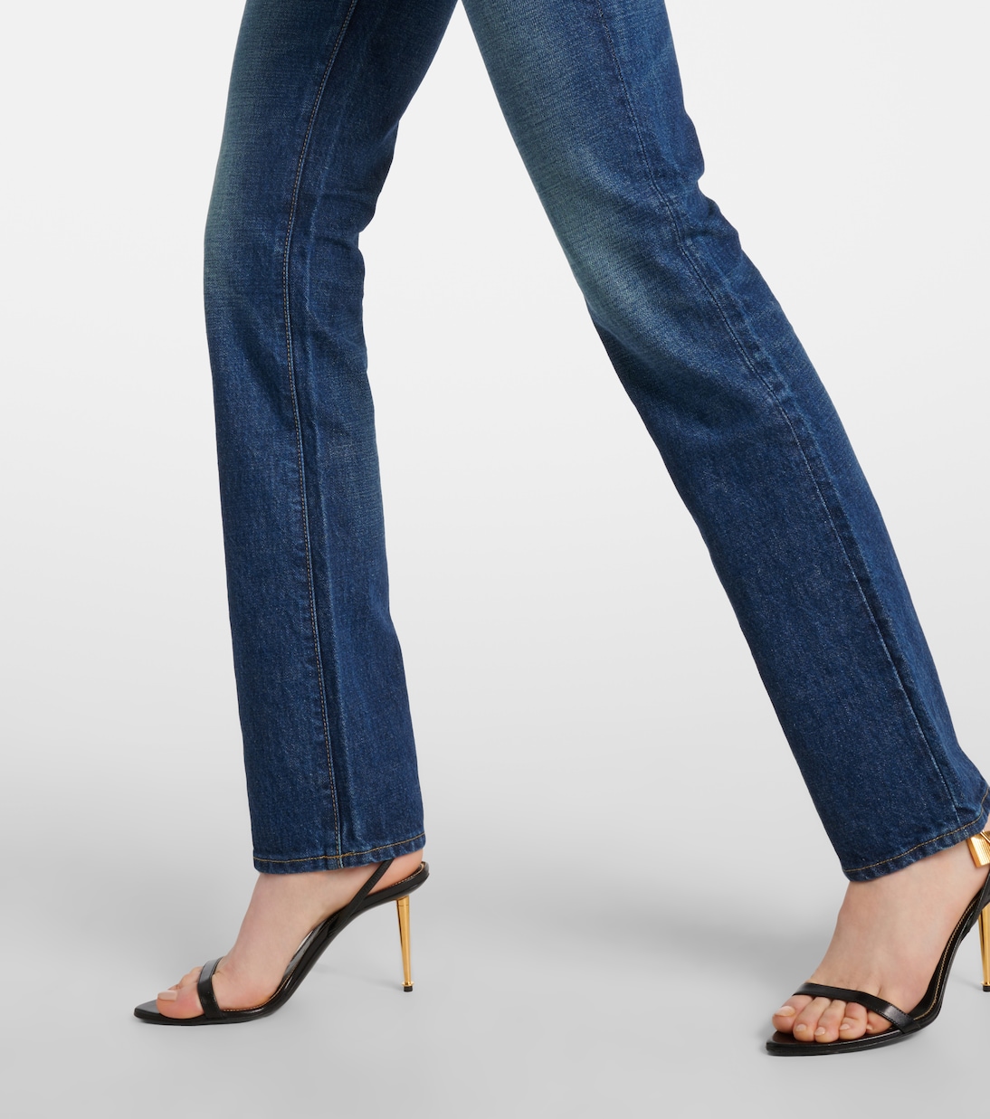 High-Rise Straight Jeans | Tom Ford