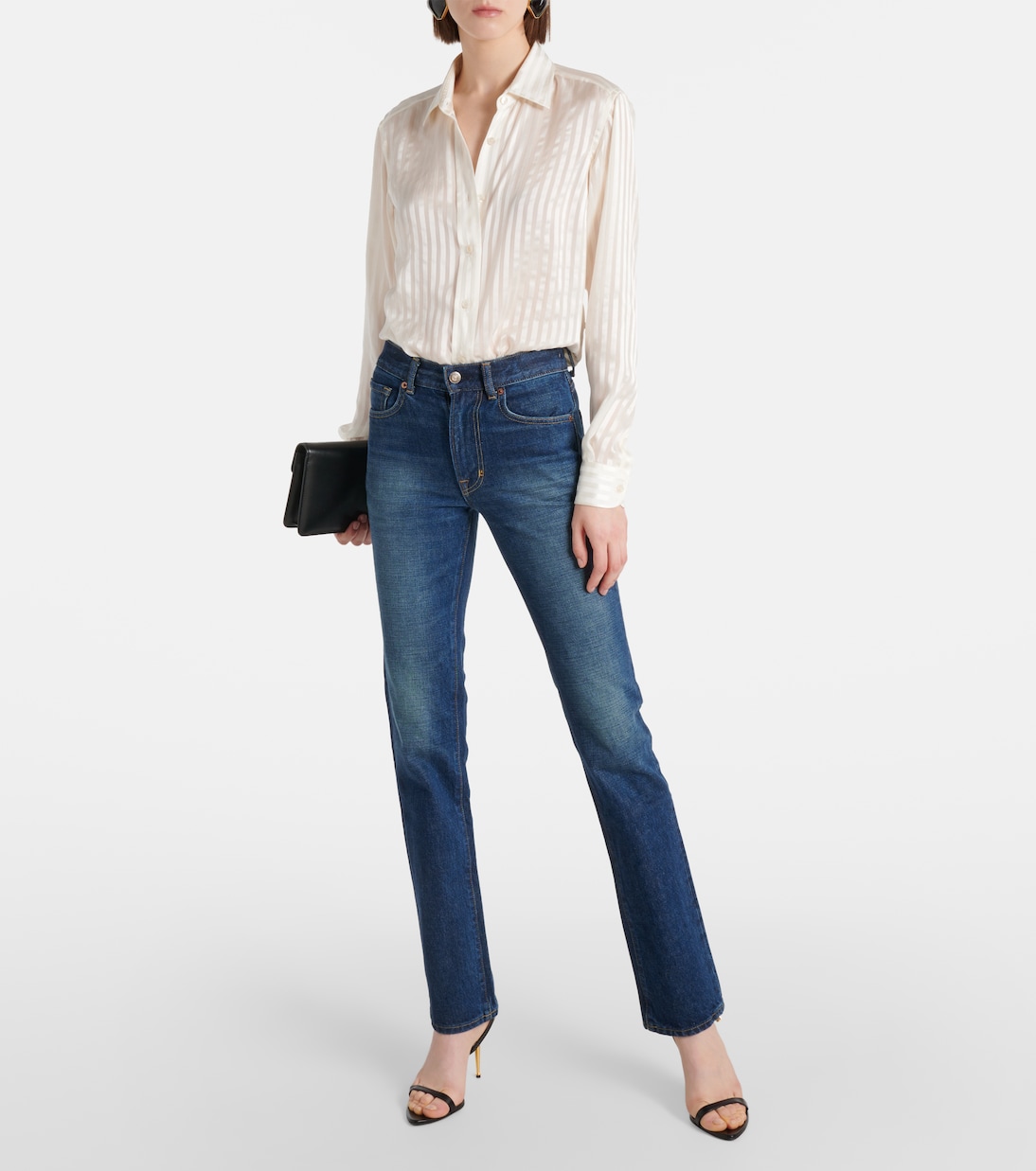 High-Rise Straight Jeans | Tom Ford