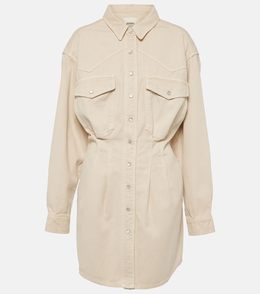 Abito chemisier Liliko in twill | Isabel Marant