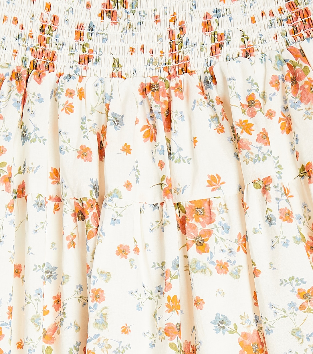 Gonna in cotone con stampa | Petite Amalie  