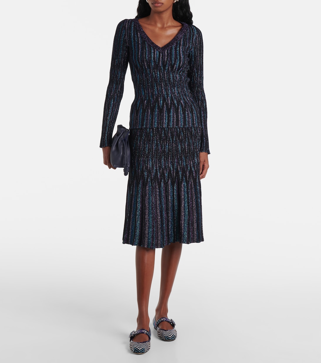 Pullover in lamé | Missoni