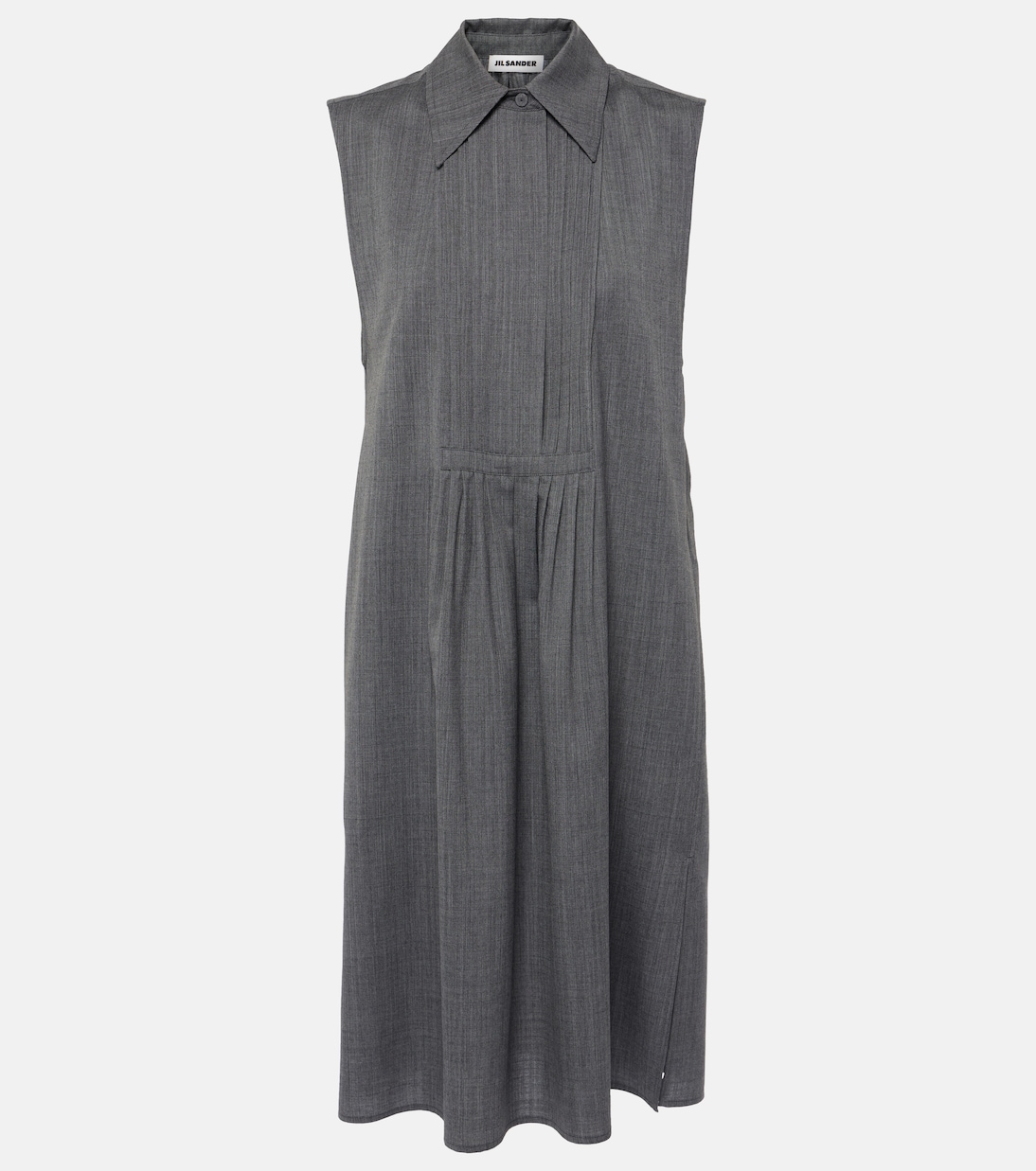 Vestido corto de lana | Jil Sander