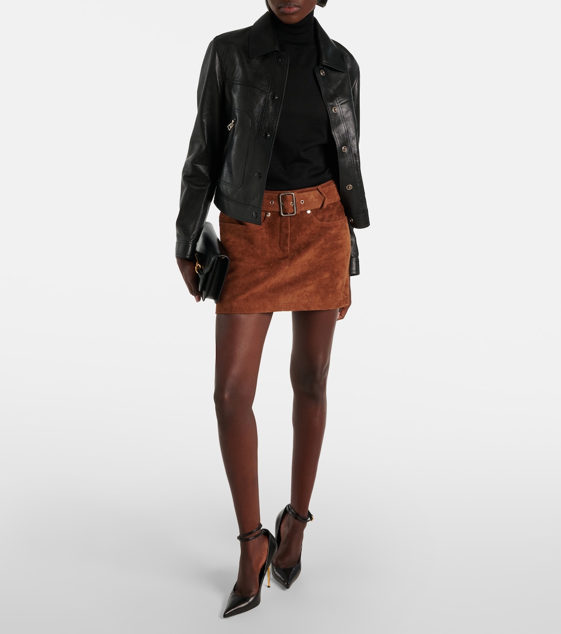 Cashmere and silk turtleneck top | Tom Ford