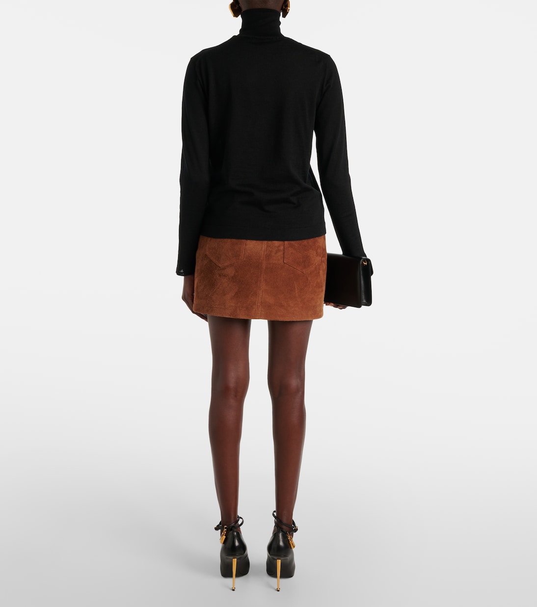 Cashmere and silk turtleneck top | Tom Ford