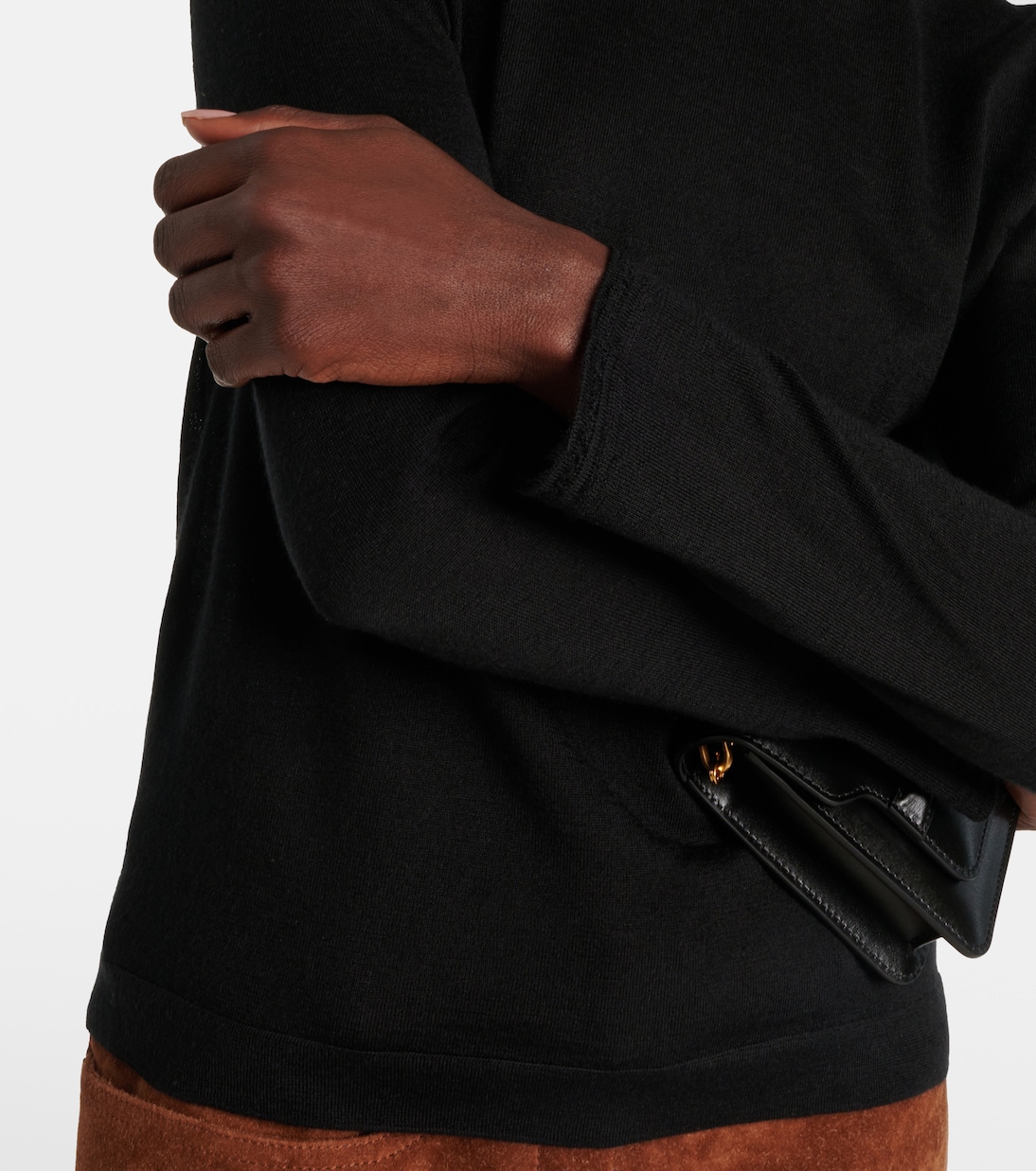 Cashmere and silk turtleneck top | Tom Ford