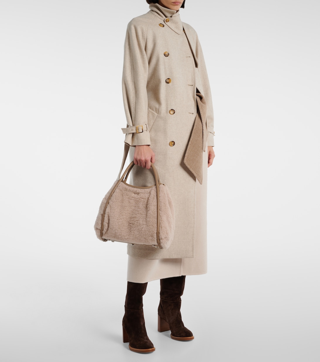 Borsa Marine Small in teddy | Max Mara