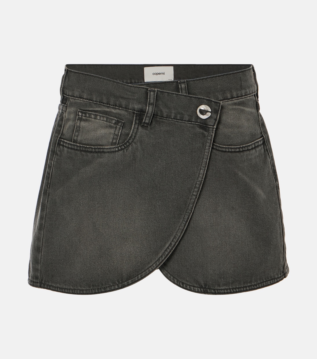 Denim miniskirt | Coperni