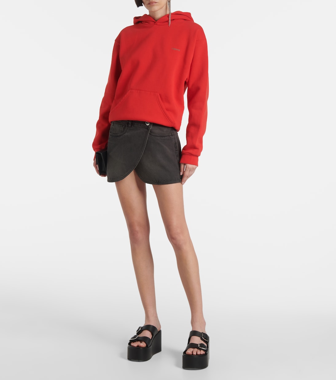 Denim miniskirt | Coperni