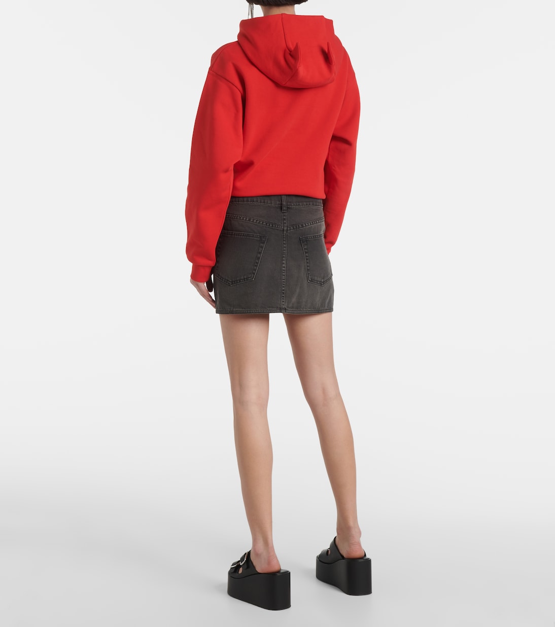 Denim miniskirt | Coperni