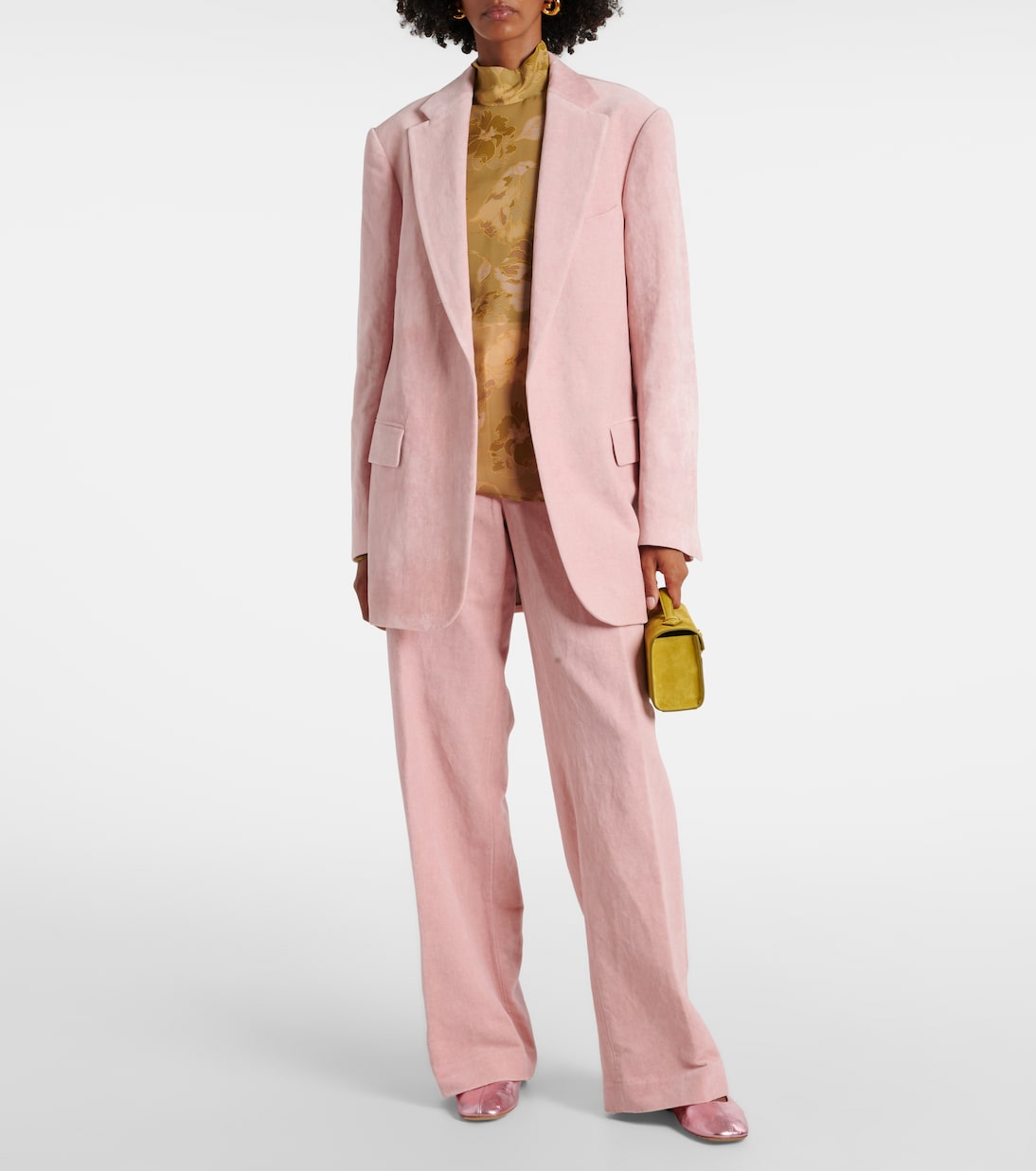 Printed sheer top | Dries Van Noten