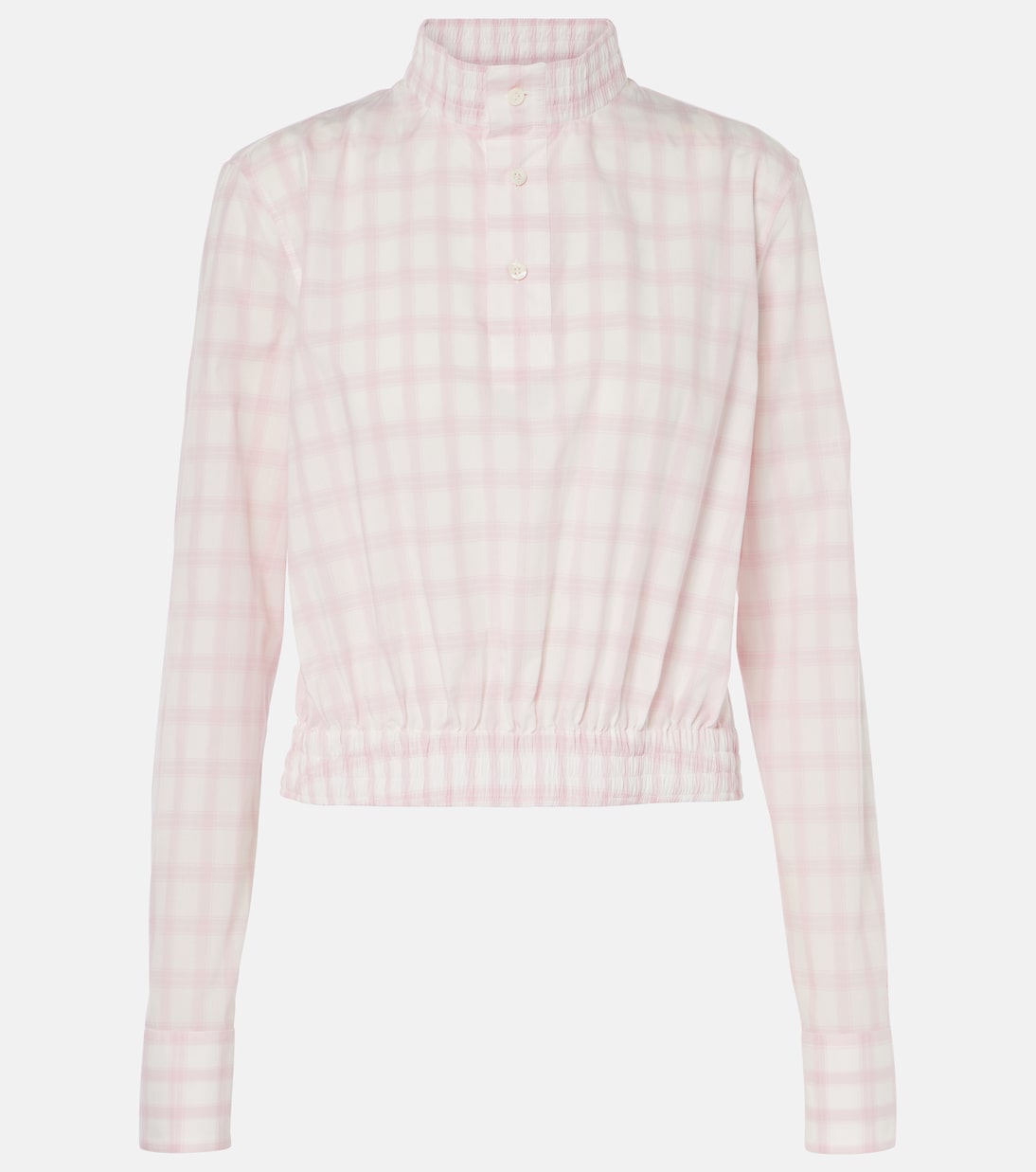 Camiseta de Algodón Cuadriculada Loewe para Jóvenes Modernos