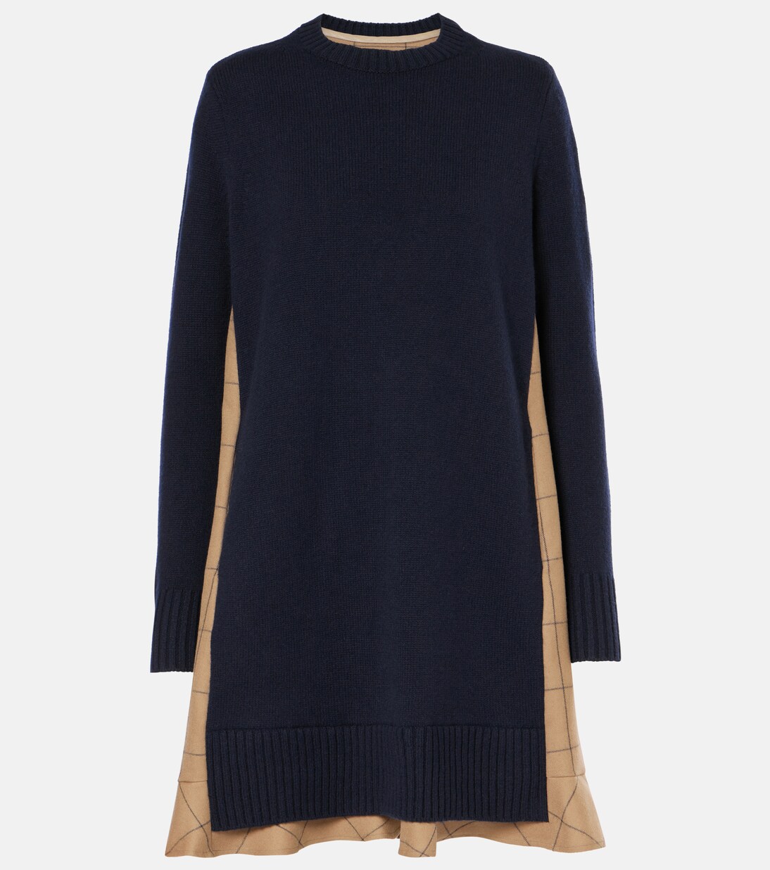 sacai sweater dress