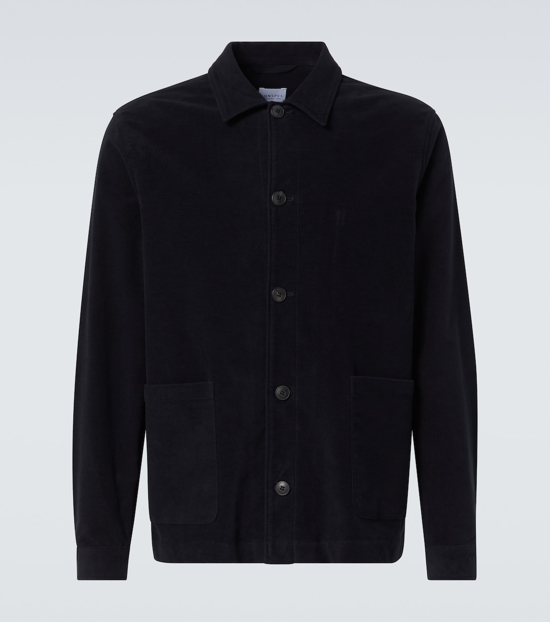 Hemdjacke aus Baumwolle | Sunspel