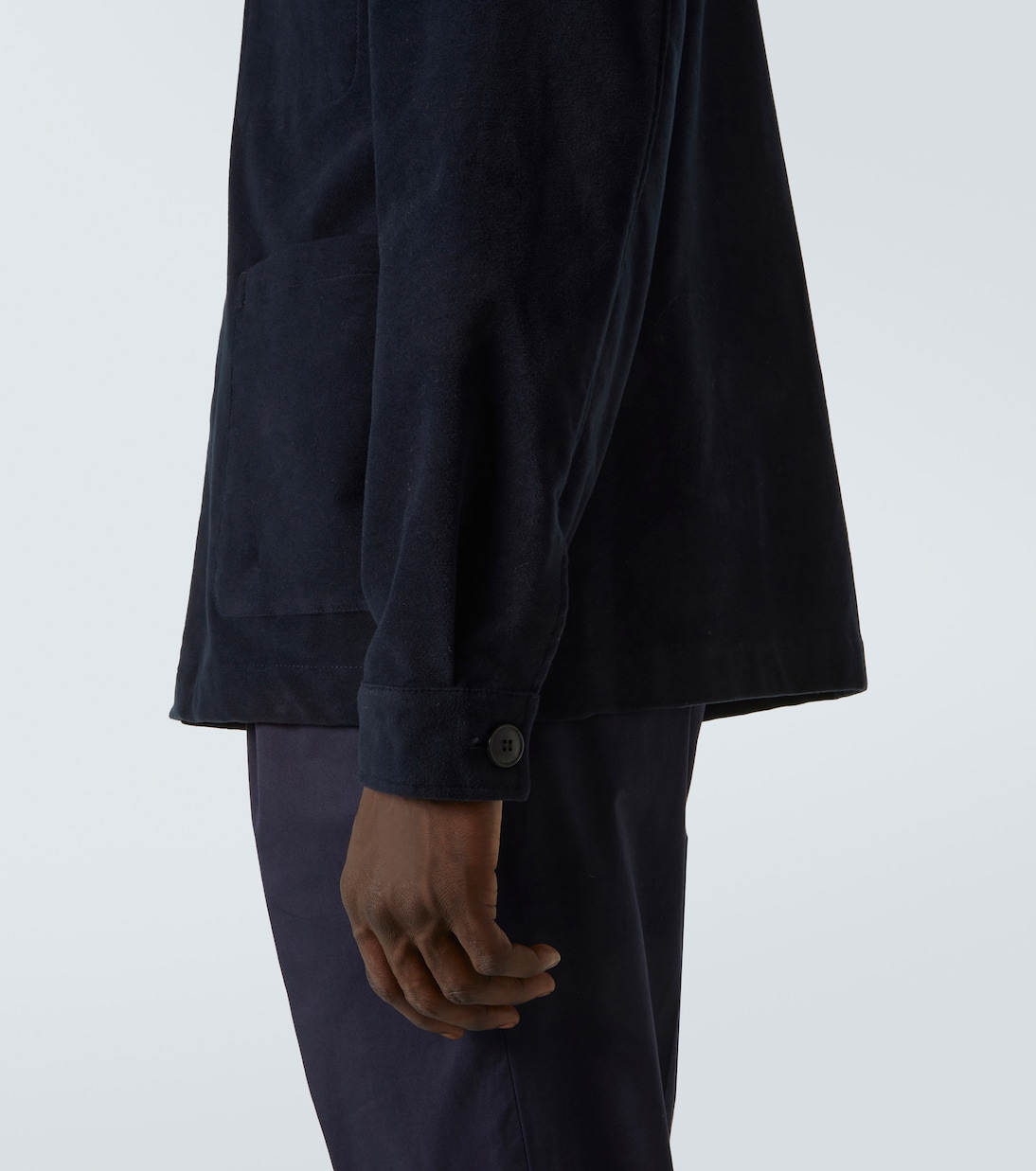 Hemdjacke aus Baumwolle | Sunspel