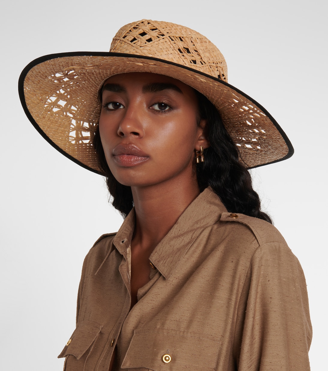 Cappello da sole Artemisia in paglia | Loro Piana